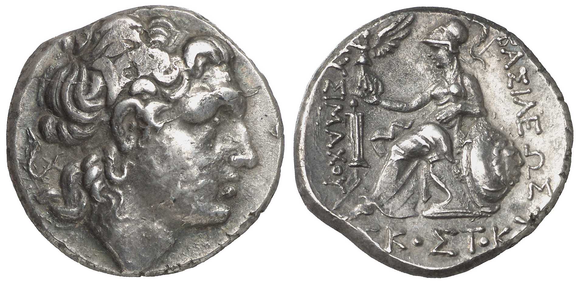 v1449 Scostoces Rex Thraciae Tetradrachm AR