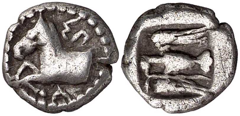 2586 Sparadocus Rex Thraciae AR