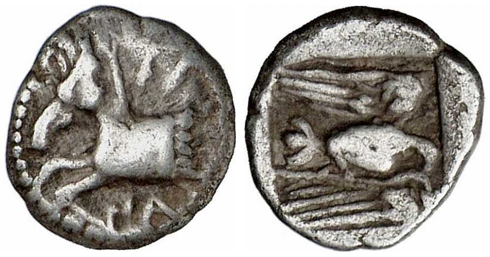 2698 Sparadocus Rex Thraciae AR