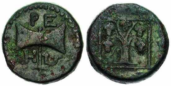 2836 Teres III Rex Thraciae AE