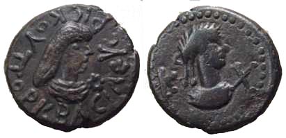 1051 Rhescuporis V Regnum Bosporanum AE