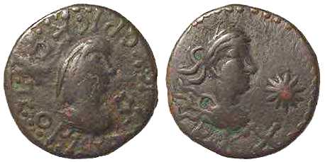 1509 Rhescuporis V Regnum Bosporanum AE