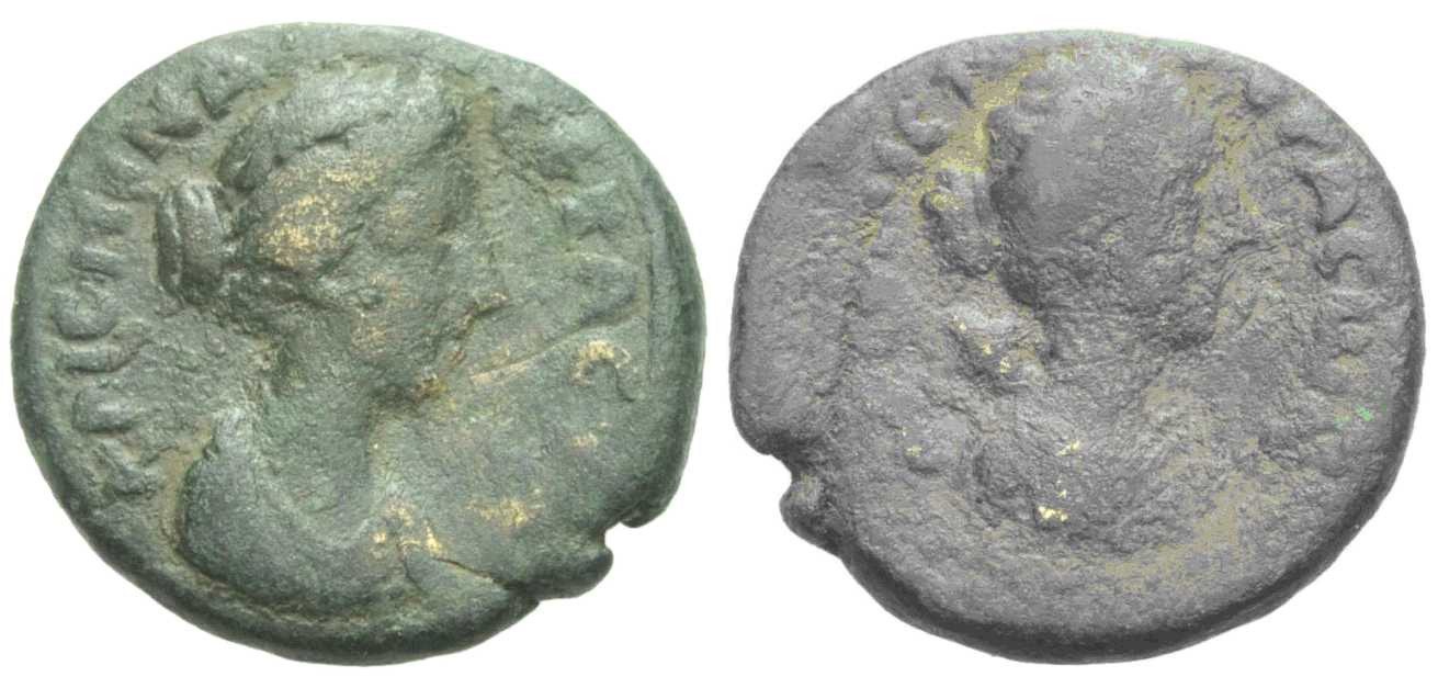 5245 Gerasa Decapolis-Arabia Crispina AE