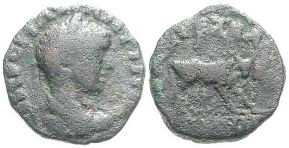 2540 Petra Decapolis-Arabia Elagabalus AE