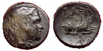 522 Philippus V Regnum Macedoniae AE