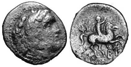 6654 Philippus V Regnum Macedoniae AE