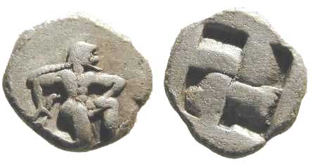 1313 Macedonia Lete Trihemiobol AR