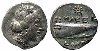 529 Amphipolis Macedonia Local Mint AR