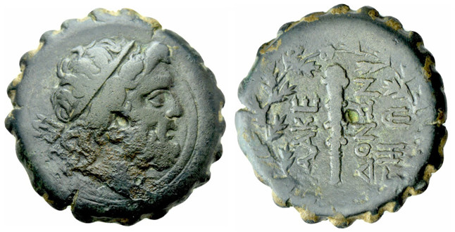 6909 Amphipolis Macedonia Local Mint AE