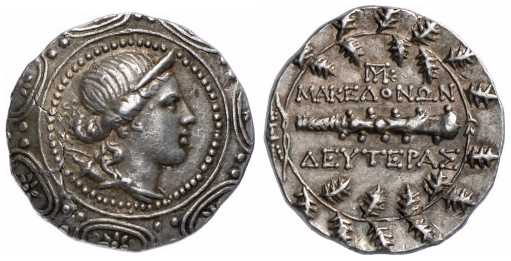 1720 Roman Macedonia First Region Tetradrachm AR
