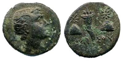 216 Amisus Pontus AE