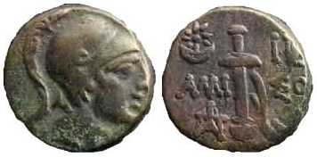 2375 Amisus Pontus AE