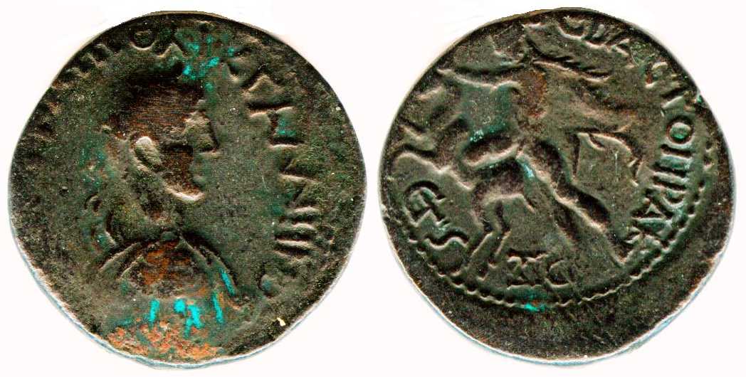 1847 Sebastopolis-Heracleopolis Pontus Gallienus AE