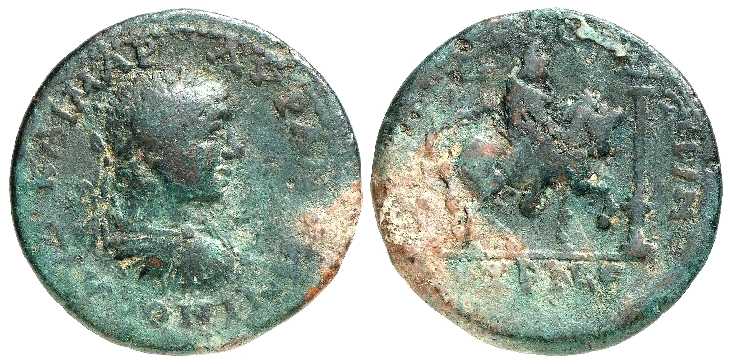 5961 Trapezus Pontus Elagabalus AE