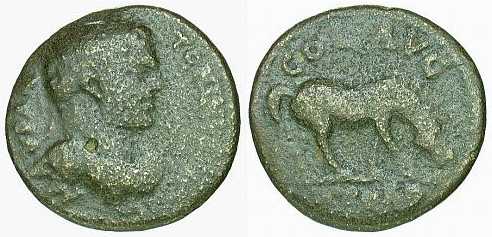 3132 Alexandreia Troas Caracalla AE