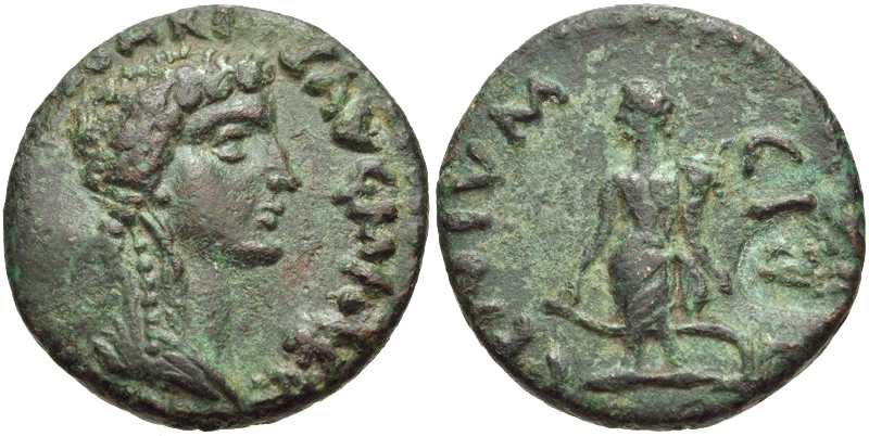 3678 Apamea Bithynia Caligula AE