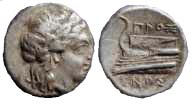 621 Cius Bithynia Hemidrachm AR