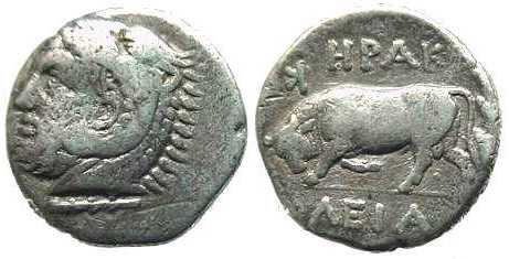 2047 Heracleia Pontica Bithynia Drachm AR