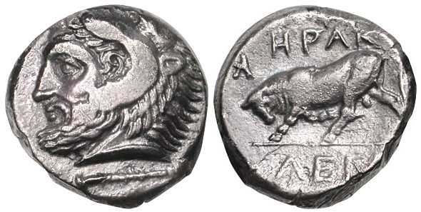 2596 Heraclea Pontica Bithynia Drachm AR