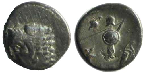 2925 Heraclea Pontica Bithynia Drachm AR