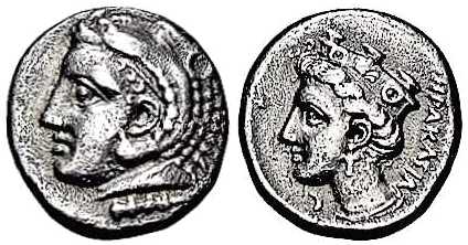 4343 Heraclea Pontica Bithynia Drachm AR