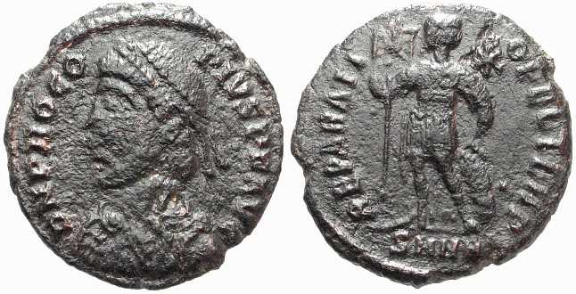 3364 Nicomedia Bithynia Procopius AE