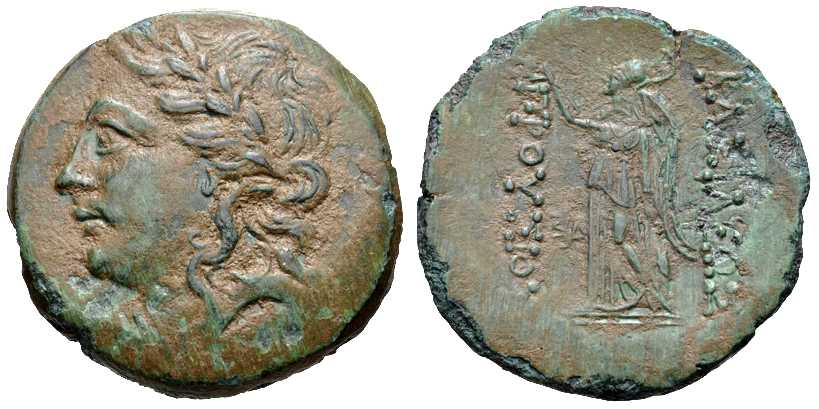 4105 Prousias I Rex Bithyniae AE