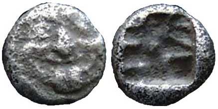 1093 Parium Mysia Hemidrachm AR