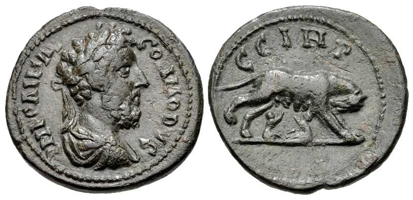 5169 Parium Mysia Commodus AE