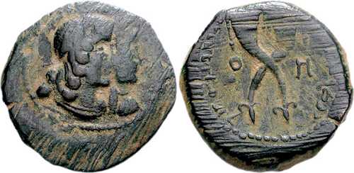 2670 Obodas III Nabataea AE
