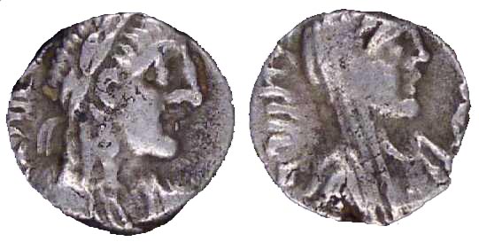 979 Nabataea Rabbel II Drachm AR