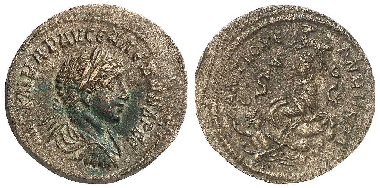 4585 Antiochia ad Orondem Philippus I & Otacilia Severa AE