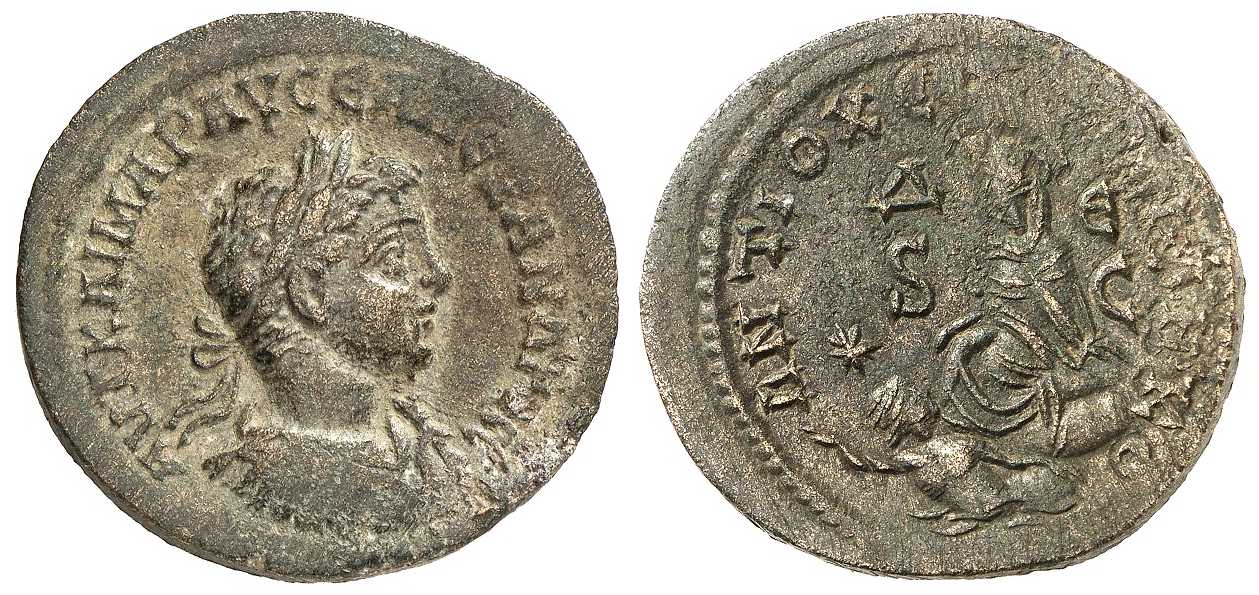 4586 Antiochia ad Orondem Philippus I & Otacilia Severa AE