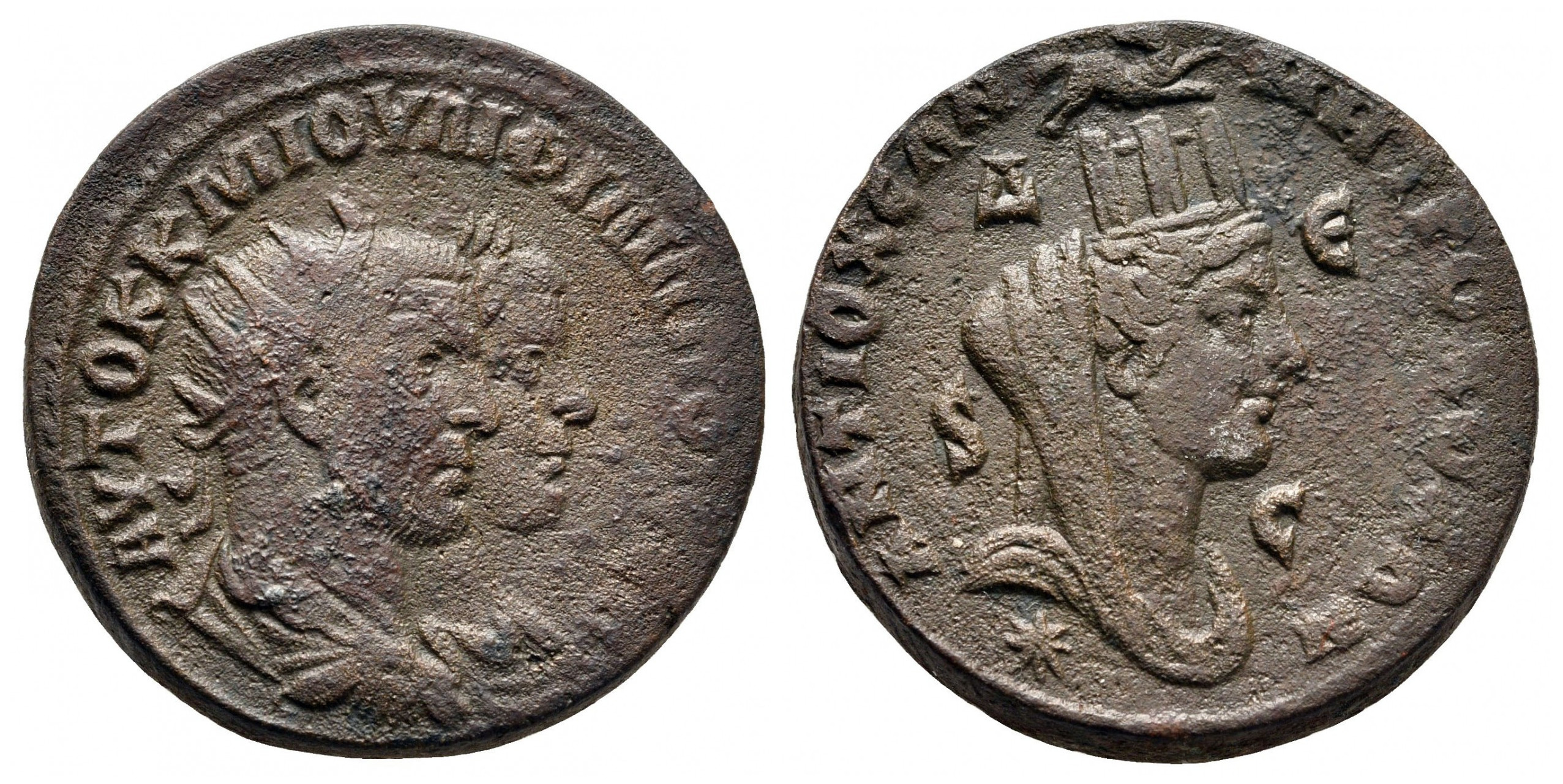 v5707 Antiochia ad Orondem S&P Philippus I & II AE