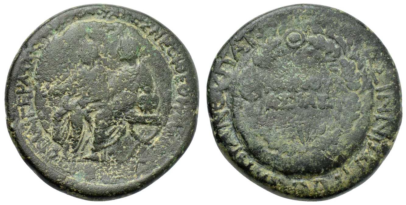 6416 Sardis Lydia Drusus & Germanicus AE