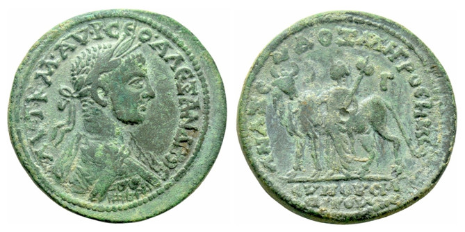 7112 Anazarbus Cilicia Severus Alexander AE