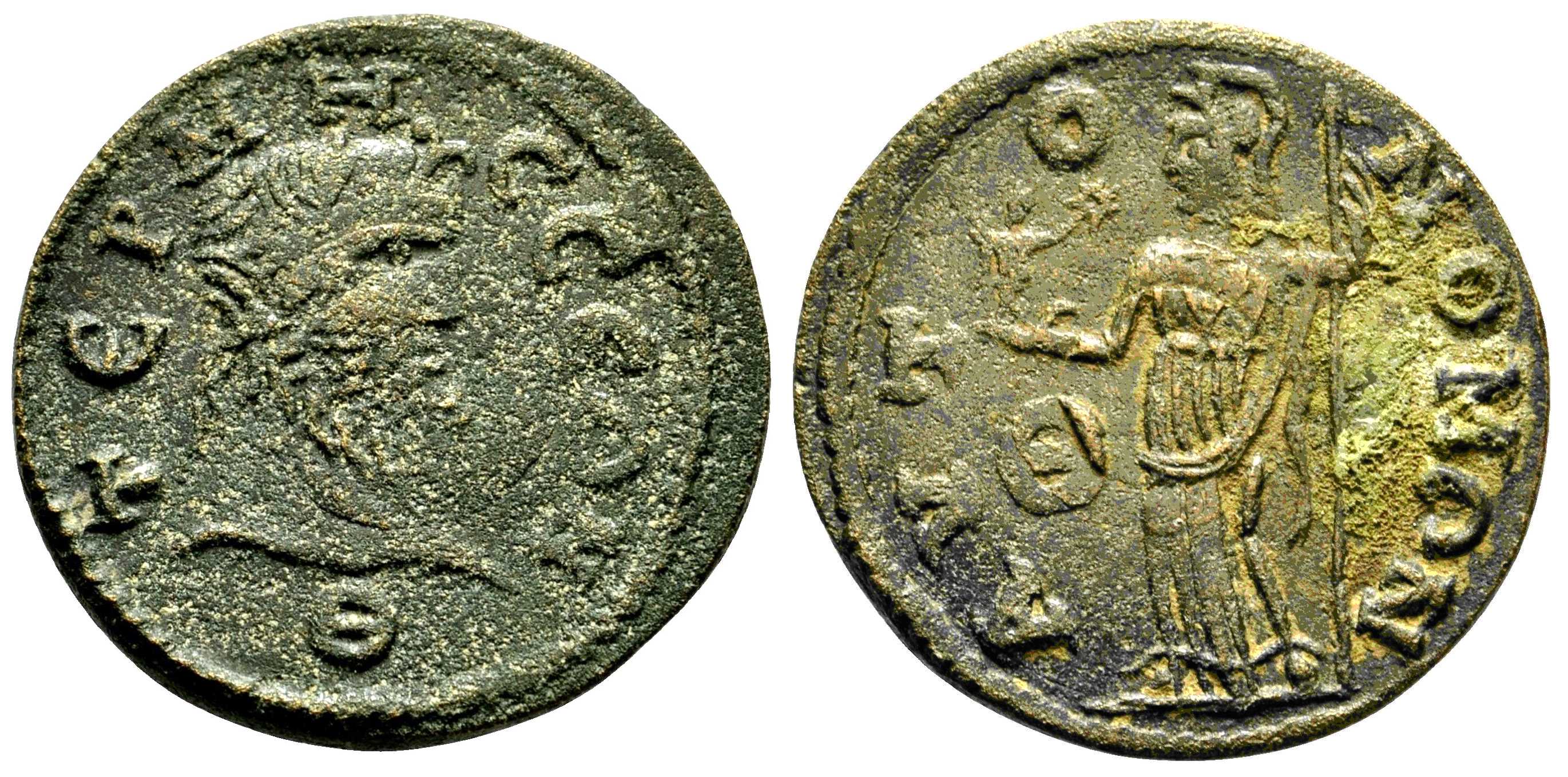 6057 Termessus Pisidia Dominium Romanum AE
