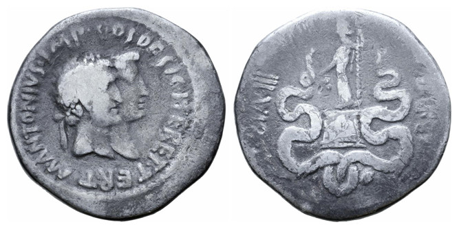 6882 Marcus Antonius Ephesus Ionia AR