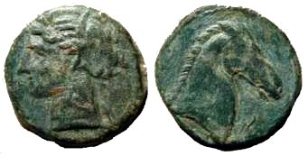 1531 Carthago Zeugitania AE