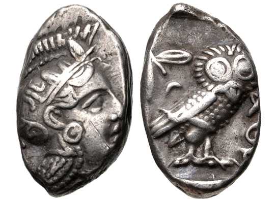 5978 Athena Tetradrachm AR