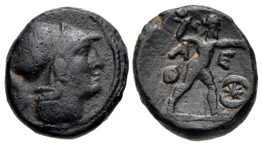 6748 Athena Hemidrachm AE