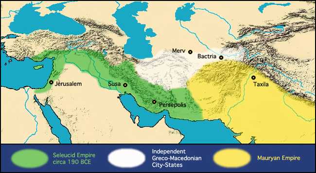 190 BC Seleucide Empire