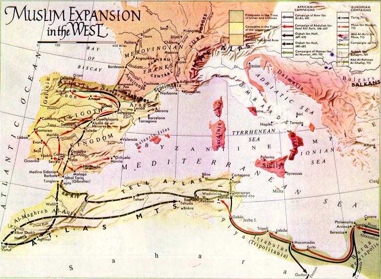 640-750 Muslim Expansion in the West