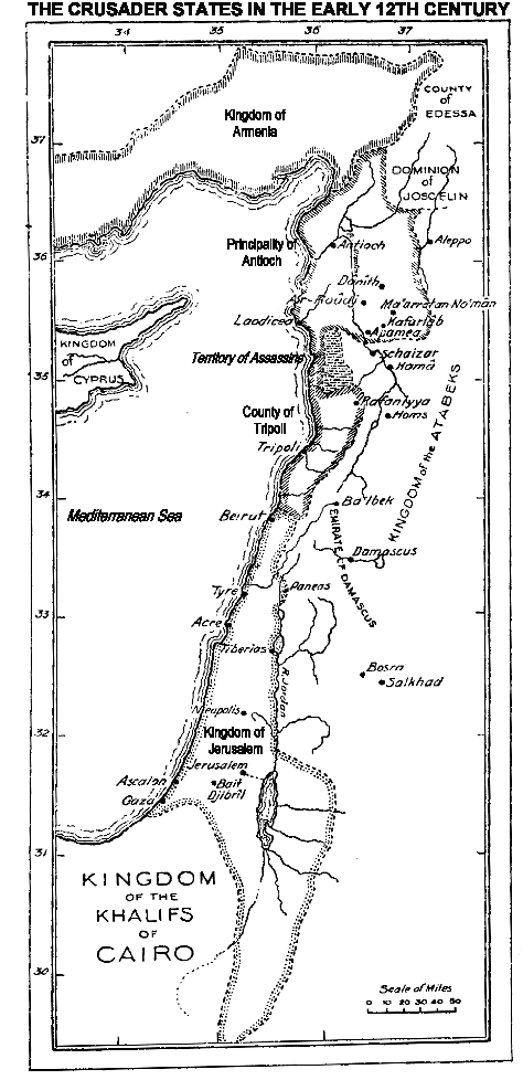 1100-1150 AD Crusader_States