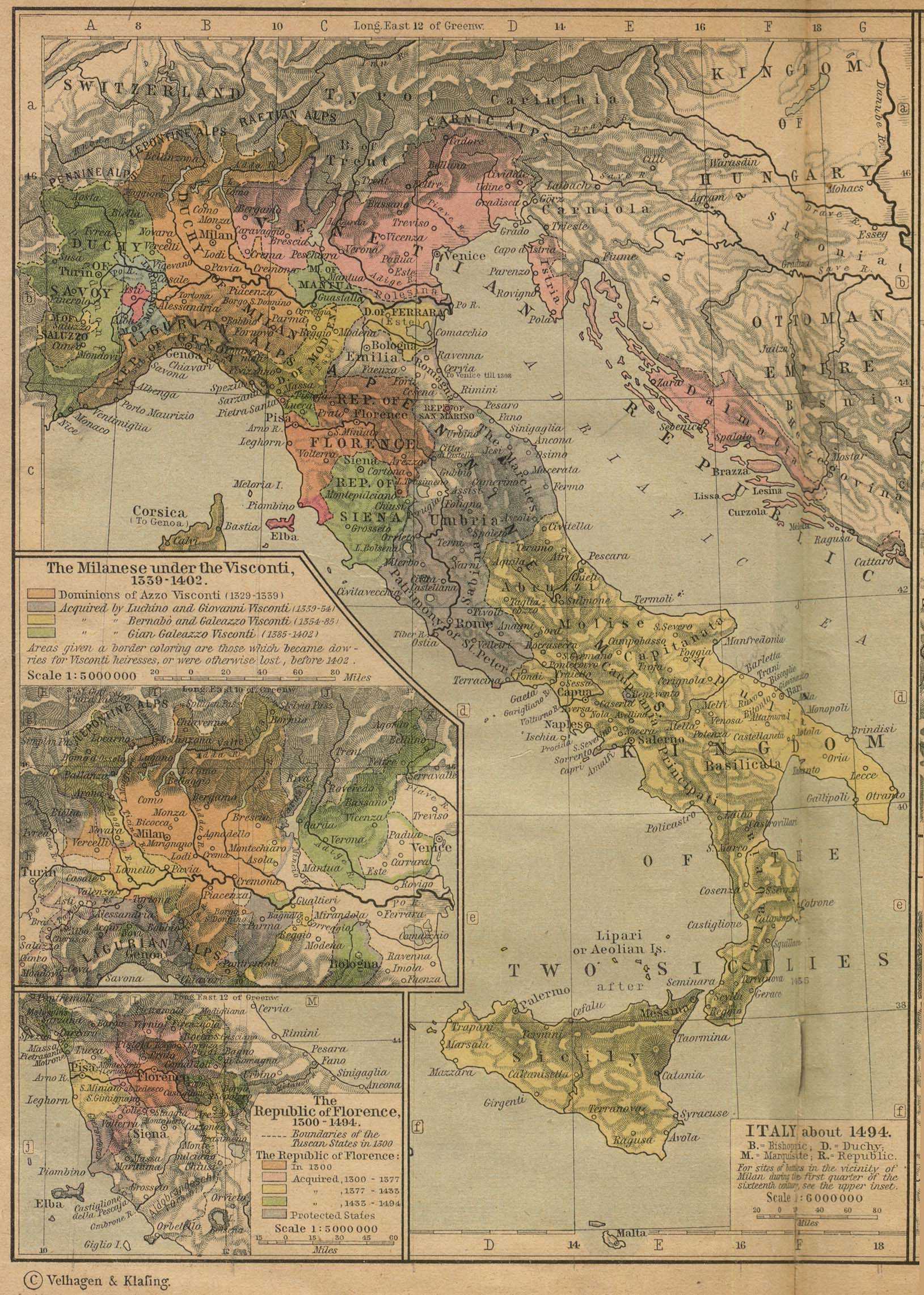 1300-1494 AD Italy